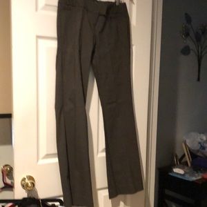 Dark Gray Pinstripe Pants